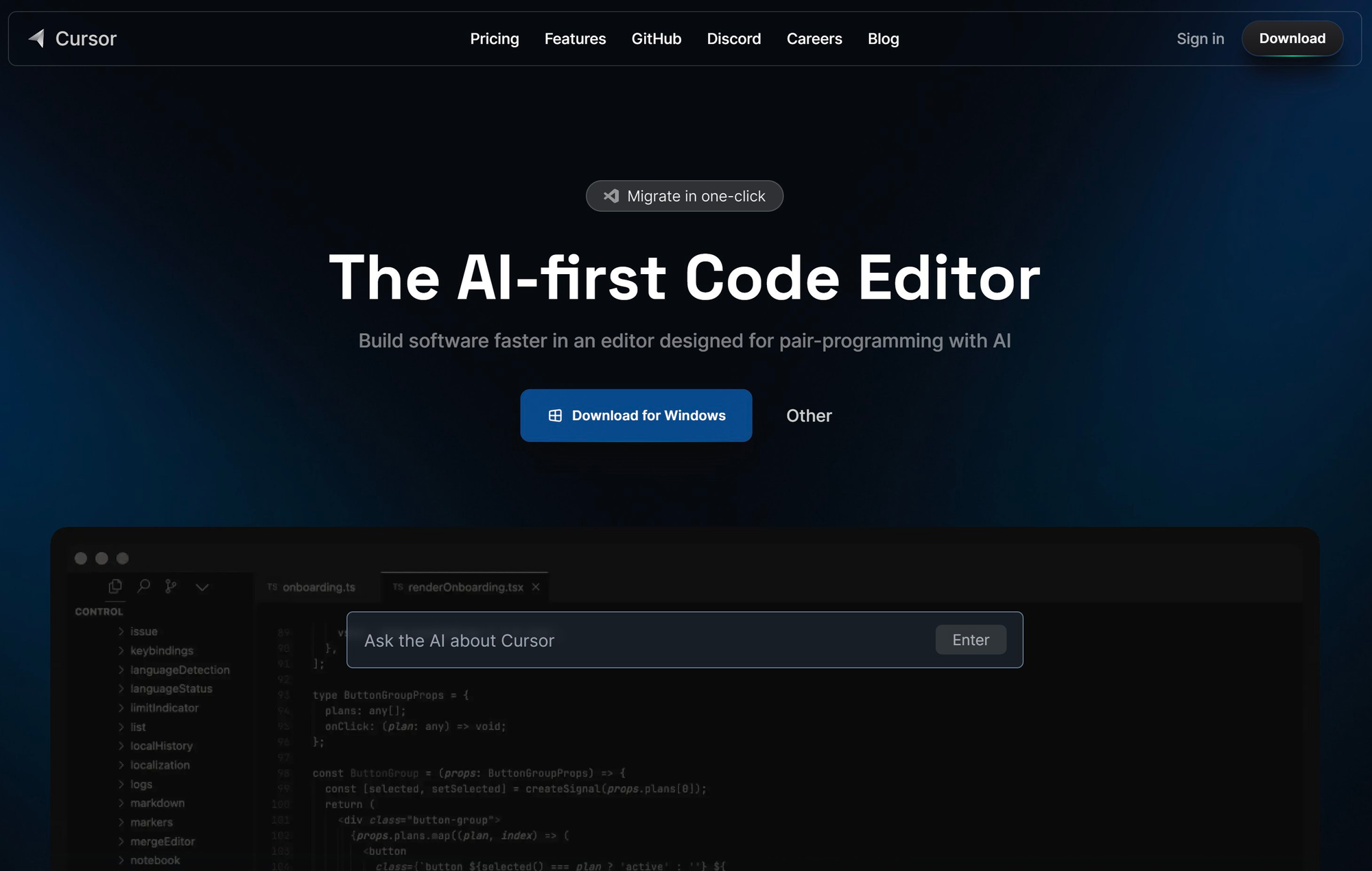 best ai code editor copilot